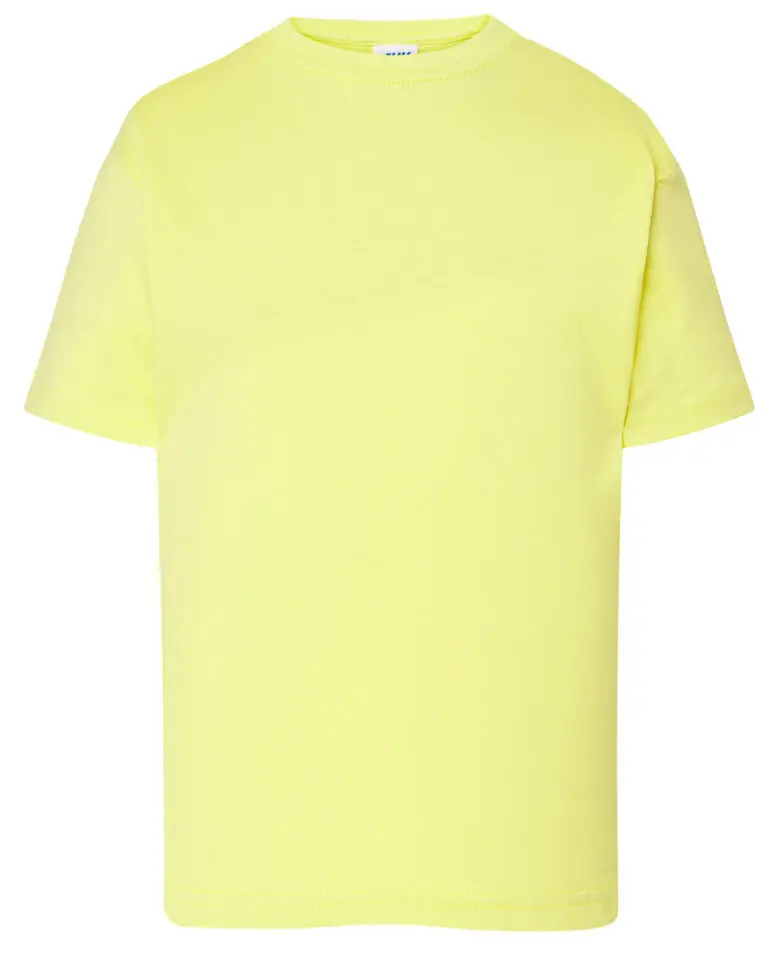 Camiseta unisex manga corta kids amarillo