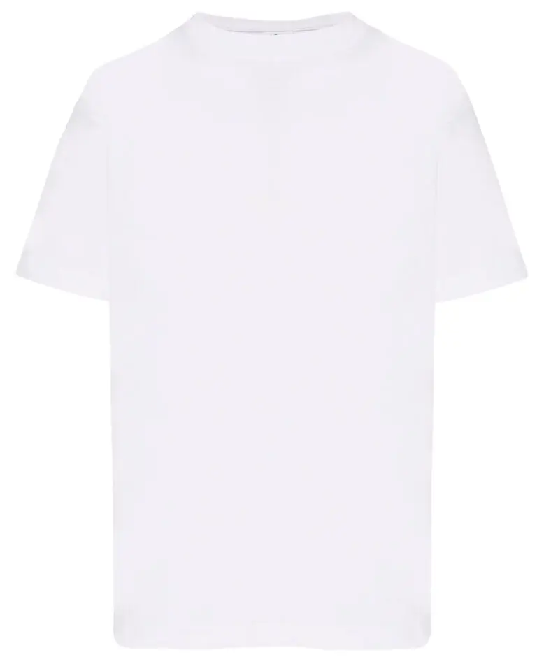 Camiseta unisex manga corta kids blanco