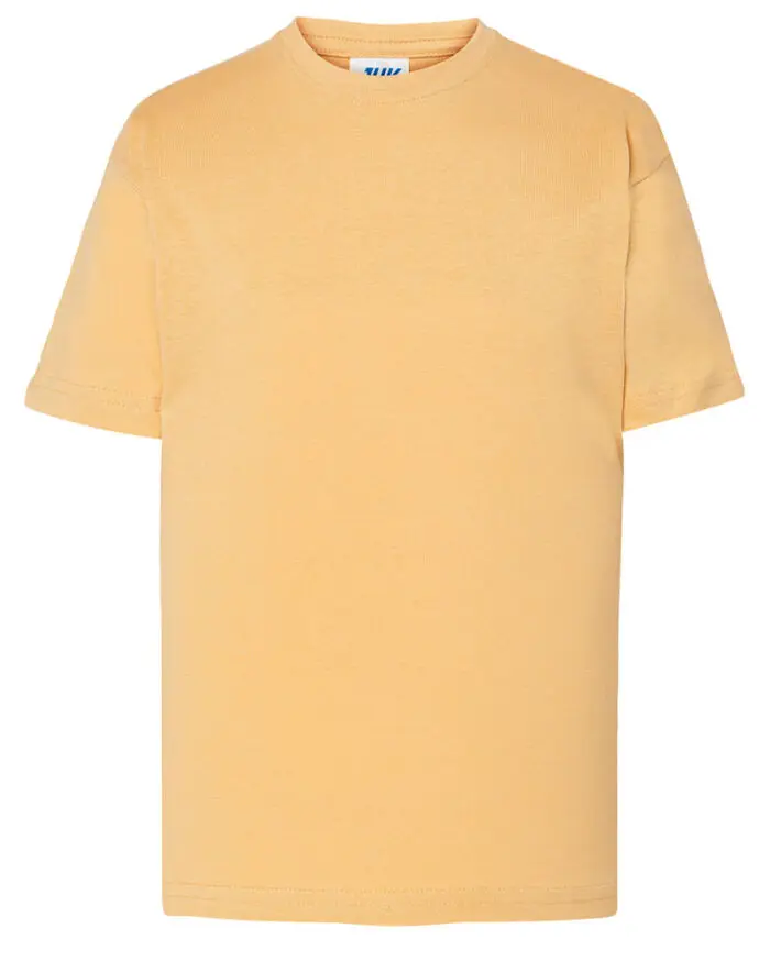 Camiseta unisex manga corta kids ocre