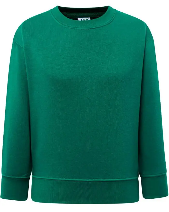 SUDADERA SIN CAPUCHA KIDS verde