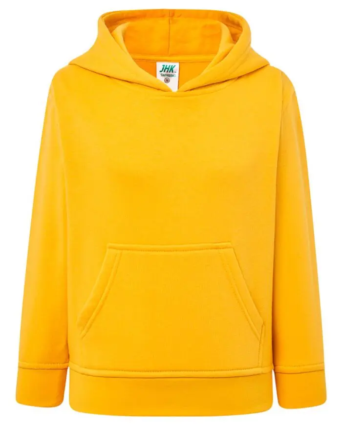 udadera con capucha kids amarillo