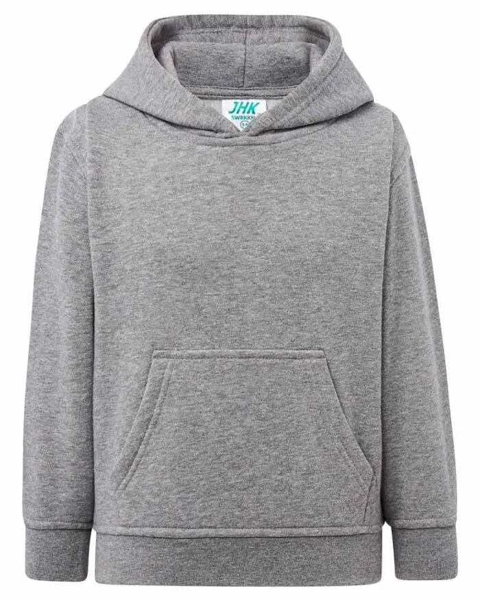 udadera con capucha kids gris